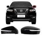 Capa Retrovisor Esquerdo NISSAN KICKS 17 a 22 Preto Original