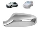 Capa retrovisor fiat palio 2004 a 2011 cromada lado esquerdo