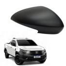 Capa Retrovisor Fiat Strada Nova Strada 2021 2022 2023 2024 2025 Lado Direito Preto Fosco Original