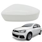 Capa Retrovisor Gol 2013 2014 2015 2016 2017 2018 2019 2020 2021 2022 2023 Branco Cristal Esquerdo Sem Furo