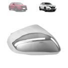 Capa retrovisor honda hrv 2015 a 2021 cromada lado direito