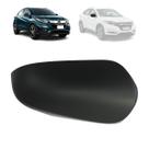 Capa retrovisor honda hrv 2015 a 2021 preta lado direito
