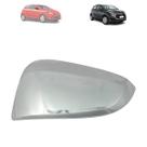 Capa retrovisor hyundai hb20 2012 a 2025 com furo pisca cromada lado direito
