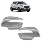 Capa Retrovisor IX35 2010 2011 2012 2013 2014 2015 Cromada Furo Pisca