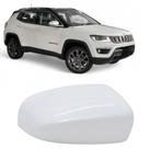 Capa Retrovisor Jeep Compass 2017 2018 2019 2020 2021 2022 2023 2024 2025 Lado Direito Branco Sólido Capa Retrovisor Jeep Compass 2017 2018 2019 2020 2021 2022 2023 2024 2025 Lado Direito Branco Sólido