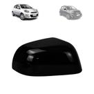 Capa retrovisor nissan march 2012 a 2016 black piano lado direito