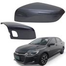 Capa Retrovisor Onix 2025 C/ Furo Sensor Cinza Drake Lado Esquerdo Original