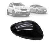 Capa Retrovisor p/ Peugeot 208 / 2008 / C4 Cactus / C3 2022 /.. LISA DIREITO EB236