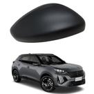 Capa Retrovisor Peugeot 2008 2020 2021 2022 2023 2024 Lado Direito Preto Fosco Original