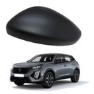 Capa Retrovisor Peugeot 2008 2020 2021 2022 2023 2024 Lado Esquerdo Preto Fosco Original
