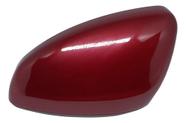 Capa Retrovisor Peugeot 208 2018/24 Vermelho Rubi Esquerdo