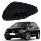 Capa Retrovisor Polo 2018 2019 2020 2021 2022 2023 2024 2025 Esquerdo Preto Ninja Original