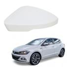 Capa Retrovisor Polo Highline 2021 Lado Esquerdo Branco Cristal Oiginal