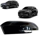 Capa retrovisor pulse fastback black piano esquerdo