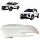 Capa retrovisor pulse fastback branco perola esquerdo
