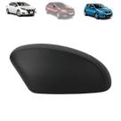 Capa retrovisor renault sandero logan 2015 a 2021 versa 2017 a 2019 preta lado direito