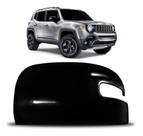 Capa retrovisor renegade 2015 a 2021 c furo preto