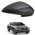 Capa Retrovisor Strada Freedom 2021 2022 2023 2024 2025 Lado Direito Cinza Silverstone Com Furo