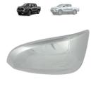 Capa retrovisor toyota hilux 2016 a 2021 cromada lado esquerdo