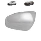 Capa retrovisor toyota yaris 2018 a 2023 com furo pisca cromada lado esquerdo