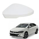 Capa Retrovisor Virtus Highline 2021 2022 2023 2024 2025 2026 Lado Esquerdo Branco Cristal Oiginal