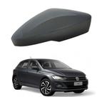Capa Retrovisor Volkswagen Polo Highline 2021 Lado Direito Cinza Platinum Original