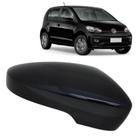 Capa Retrovisor Vw Up 2014 2015 2016 2017 2018 2019 2020 2021 Lado Direito Preto Ninja