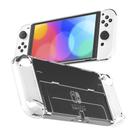 Capa RHOTALL transparente para Nintendo Switch OLED com Joycon