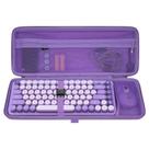 Capa rígida combinada de teclado e mouse para compacta de 84 teclas