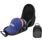 Capa rígida Hat Travel ProCase Hat Carrier, bolsa de armazenamento preta