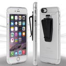 Capa Rígida Para Iphone Se2 / 8 / 7 / 6S / 6 Com Clip Para Bolso Transparente Nite Ize