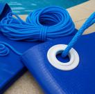 Capa Segurança de Piscina 7.5x3.5 Metros CK500 +Kit Fixação