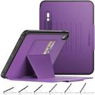 Capa SEYMAC Stock para iPad de 11ª e 10ª geração 11"/10,9" roxa