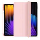 Capa silicone com slot para tablet xiaomi Pad 7/ 7 Pro Capa Pad 7/7 Pro TPU:Rose