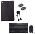 Capa Silicone p/ Tablet Samsung Galaxy Tab A7 T500 T505 10.4"+ Teclado e Mouse s/ fio + OTG+ Suporte