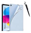 Capa Silicone Para Tablet 10 Ger A2696/A2757/A2777 Película Com Caneta