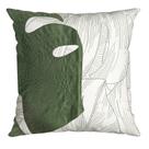 Capa Silk Home 600 com Bordado e Aplicacao 43 Cm X 43 Cm