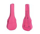 Capa Simples Nylon Para Violão Infantil N4 Cor De Rosa