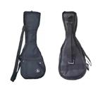 Capa Simples Ukulele Soprano com alça Lateral e Bolso Cor Preta