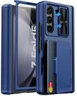 Capa SIXBOX para Samsung Galaxy Z Fold 5 - Azul com Suporte