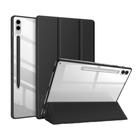 Capa Slot Caneta Fundo acrílico Galaxy Tab S9+ 12.4" 2023 Capa Slot Caneta Fundo acrílico Galaxy Tab S9+ 12.4" 2023