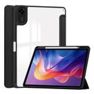 Capa slot p/ caneta fundo acrilido para Redmi Pad 2 2025 11" COR:PRETO