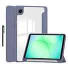 Capa slot pencil para Samsung Tab A11 8,7" SM-X135 + caneta Cor escolhida:Lavanda