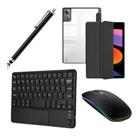 Capa Smart Acrilica Para Xiaomi Redmi 11+teclado Touchpad+caneta+Mouse Rgb