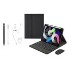 Capa Smart C/ Teclado + Mouse + Caneta Para iPad 7ª/ 8ª/ 9ª Ger 10.2