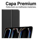Capa Smart Case Compatível com iPad Pro 11 Polegadas 2024 Chip M4