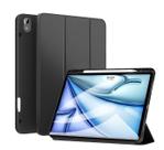 Capa Smart Case para Ipad 11 A16 Preta Encaixe Caneta A3354 A3355