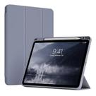 Capa Smart Case para Ipad Air 11 (M2 M3) Encaixe Apple Pencil Lavanda