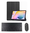 Capa Smart Para Galaxy Tab S6 Lite 10.4 + Mouse + Teclado Capa Smart Para Galaxy Tab S6 Lite 10.4 + Mouse + Teclado