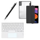 Capa Smart Para Xiaomi Redmi 11+teclado Touchpad+caneta